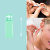 Rnker Reusable Swabs Silicone Cotton Swabs Rough Friction QTip for Ears Cleaning Love Shape QTip for Cosmetic makeup for
