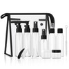 Morfone Travel Bottles Kits TSA Approved Travelling Size Containers for Toiletries Leak Proof Refillable Liquid Travel E