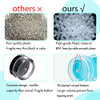 ZEJIA 5 Gram Sample Containers with Lids Mini Makeup Containers Empty Plastic Travel Cosmetic Containers with Labels25 C
