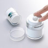 Airless Cosmetic Jar Empty Refillable Travel Makeup Container for Foundation Creams Cosmetics Airless Jar with LeakProof