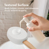AmazerBath Lotion Applicator for Back Feet 4 Replacement Pads with 17 Curved Handle Back Sunscreen Applicator for Kids E