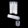 Super Z Outlet Clear Empty 316 Oz 55ml Plastic Container Twist Tubes for Homemade Lip Balms Cosmetic Gifts Pack Of 12