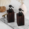Pump Bottle Refillable Plastic Empty Lotion Soap Dispenser Liquid Container for Bathroom Shampoo and Body Wash 15oz450ml