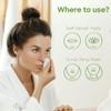 Bambaw Reusable Makeup Remover Pads 22 Face Rounds with 1 Bag for Laundry Storage Washable Cotton Rounds Soft Exfoliatin