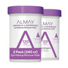 Almay Makeup Remover Pads Longwear Waterproof Hypoallergenic FragranceFree Dermatologist Ophthalmologist Tested 2 pack