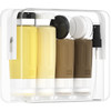 Morfone 16 Pack Silicone Travel Bottles Set for Toiletries TSA Approved Travel Containers Leakproof Squeezable Refillabl