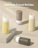 Morfone 16 Pack Silicone Travel Bottles Set for Toiletries TSA Approved Travel Containers Leakproof Squeezable Refillabl