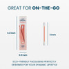 LastSwab Reusable Cotton Swabs for Ear Cleaning The Sustainable and Sanitary Alternative to SingleUse Q Tips Zero Waste