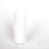 BBDOU Cosmetic Cotton Pad Holder Acrylic Makeup Remover Organizer with Dispenser Storage Rack