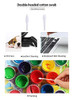 Cotton Swabs 800 Pieces Double Precision Tips with Paper Stick 4 Packs of 200 Pieces RoundPointed Shape