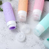 Zafit Travel Bottles for Toiletries TSA Approved Travel Containers 3oz Leak Proof Travel Tubs Refillable Liquid Travel A