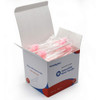 Wellglers Oral Care Swabs Disposable Pink 100 Counts
