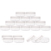 ZEJIA 10 Gram Sample Containers 20 Count Cosmetic Containers with Lids Refillable Empty Sample Jars Small Plastic Contai