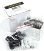 Vivaplex 6 Clear 10 ml Glass Rollon Bottles with Stainless Steel Roller Balls 5 ml Dropper included