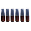 erioctry 10ML Portable Empty Refillable Bottle Cream Shampoo Lotion Treatment Pump Bottle with Cap Travel Bottles Toilet
