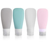 Vonpri Silicone Travel Bottles Leak Proof Squeezable Refillable Travel Accessories Toiletries Containers Travel Size Cos