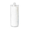 Super Z Outlet Cosmetic Cotton Pad Rounds Holder Makeup Removers Clear Acrylic Organizer Storage Display Rack