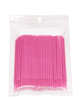 Mini Skater 100 Pcs Eyelash Cotton Swabs 20 mm Head Diameter Multipurpose Micro Applicators Dental Bendable Brush for Sa