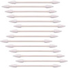 TecUnite 600 Pieces Cotton Swabs Double Precision Cotton Tips with Paper Stick