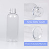 TRENDBOX 6 Pack Plastic Empty Bottles with Flip Cap for Shampoo Lotions Liquid Body Soap Cream 2 oz 60 ml