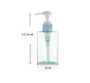 100ml 33oz Refillable Empty Plastic Pump Bottles Jars Set for Makeup Cosmetic Bath Shower Shampoo HairConditioner Toilet