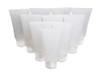 LASSUM 10 PCS Refillable Empty Plastic Squeeze Soft Tubes BottleFlip Cap Bottle Cosmetic Cream Lotion Shampoo Travel Con