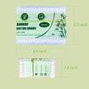 Bamboo Cotton Swabs 1000 CountDouble Round Biodegradable Cotton Buds5 packs of 200ct