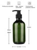 Pump Bottle Dispenser Yebeauty 10oz300ml Empty Plastic Shower Refillable Dispenser Soap Shampoo Pump Dispenser Container