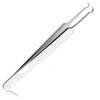 BEUKING Acne Blemish Blackhead Comedone Stainless Steel Nipper Blemish Extractor Tool for Remove Blackhead Acne Whitehea