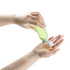 TANCANO Plastic Travel Bottles Clear 34oz100ml Empty Lotion Bottle Small Squeeze Bottle Containers with Flip Cap for Sha
