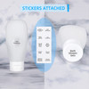 TSA Approved Travel Bottles Set for Toiletries Travel Size Containers Kit 4 Pack Portable Leak Proof Refillable Squeeze