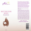 Gillys Organics Made in USA Chocolate Mint Body Butter Organic Moisturizing Cream with Shea Cocoa Butter Vitamin E Arnic
