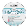 lavera Basis Sensitive All Purpose Cream Body Cream with Aloe Vera Almond Oil Intensive Care for Dry Skin Moisturizing F