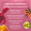 Badger Rose Beauty Balm 100 Organic Nourishing Treatment For Face Neck Hands wPure Rose Essential Oil Intensive Long Las