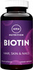MRM Nutrition Biotin | Supports Hair, Skin & Nails | 5000mcg Biotin | Cellular Energy | Vegan + Gluten-Free + Non-GMO | Hair Growth & Nail Health Vit online at globaldelivered