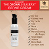 HealFast Sensitive Skin Repair Moisturizing Cream 2 Oz For Dry Itch Fights Rashes Dryness Stretch Marks Sunburn and Bed