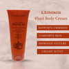 LErbolario Fluid Body Cream Hydrating Body Butter for Dry Skin with Sunflower Oil Skin Care for Elasticity Firmness Acco