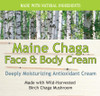 My Berry Maine Chaga Face Body Cream 4 oz Value Size Made with Wild Harvested Chaga from USA Natural Ingredients Lightwe