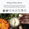 evanhealy Whipped Shea Butter with Olive Leaf Natural Body Moisturizer for Dry Sensitive Skin Shea Butter Raw Organic Co