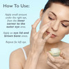Restorsea Revitalizing Eye Cream Reduces Dark Circles Crows Feet AntiAging Eye Treatment with Vibransea Complex Hesperid