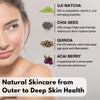 KITAO Matcha Face Moisturizer for Women Men Non Greasy Face Moisturizer for Dry Skin with Organic Matcha Quinoa Chia Dai