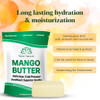 White Naturals Unrefined Mango Butter 8 oz Raw Natural Pure Grade A Moisturizer Use Alone or in DIY Whipped Body Butters