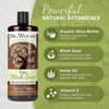 Dr Woods Raw African Liquid Coconut Papaya Black Soap Body Wash for Men Women Organic Shea Butter Gentle Exfoliant Cocon