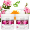 Advanced Clinicals Bulgarian Rose Lotion For Women Rose Scented Vitamin C Body Lotion Cream Anti Aging Vitamin E Moistur