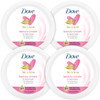 Dove Lotion Beauty Cream Light FastAbsorbing Face and Body Cream for Normal to Dry Skin 24Hour Moisture Luxuriously Scen