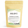 Oslove Organics Pure Candelilla WaxPellets Obtained from Candelilla shrub Great Substitute for Beeswax Vegan Hard Wax fo