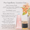 BARRCO Soap Shop Hand Cream Honeysuckle Sweet Honeysuckle Nectar Aroma Hand Cream for Dry Cracked Hands Shea Butter Crea