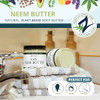 Zatural Organic Neem ButterCoconut Oil Neem Oil Neem Leaf Marula Oil Kokum Butter Rosemary For Sensitive Skin Itchy Skin