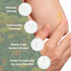 Oras Amazing Herbal Foot Care Butter Heel Balm Foot Balm Repair Cream for Dry Cracked Heels Feet Lavender Tea Tree Peppe