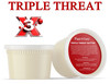 Plant Guru Triple Threat Body Butter 14 oz Blend of Shea Mango Coconut Oil 100 Pure Natural Raw Unrefined Moisturizer Fo